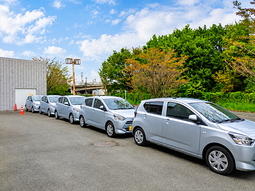 写真:訪問看護ステーションみんなのつばさの車